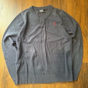 Polo Ralph Lauren Men's Dark Gray V-Neck Sweater